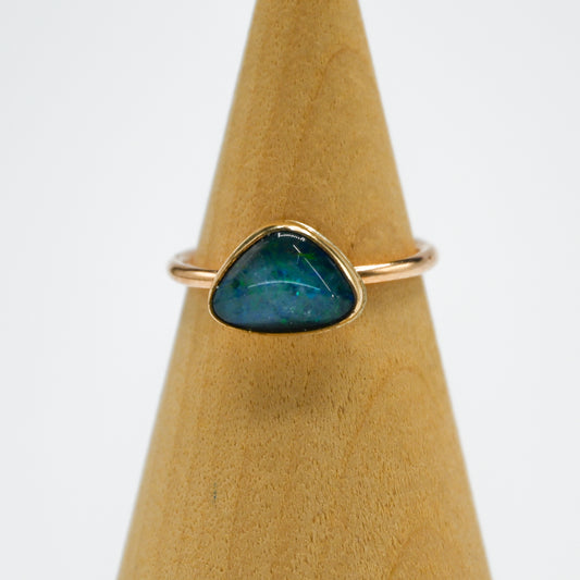 Gold fill Australian opal size 7.25