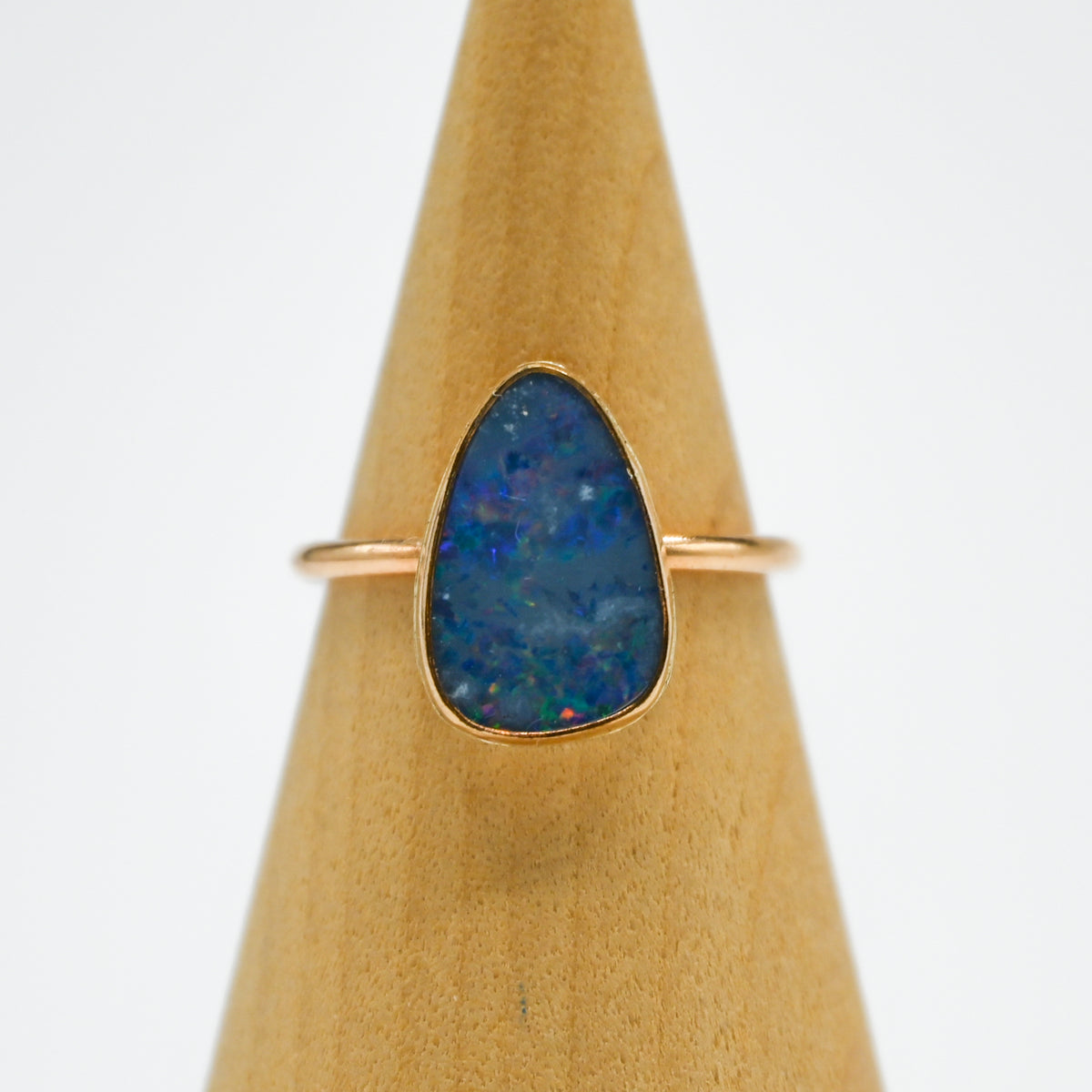 Gold fill Australian opal size 7.25