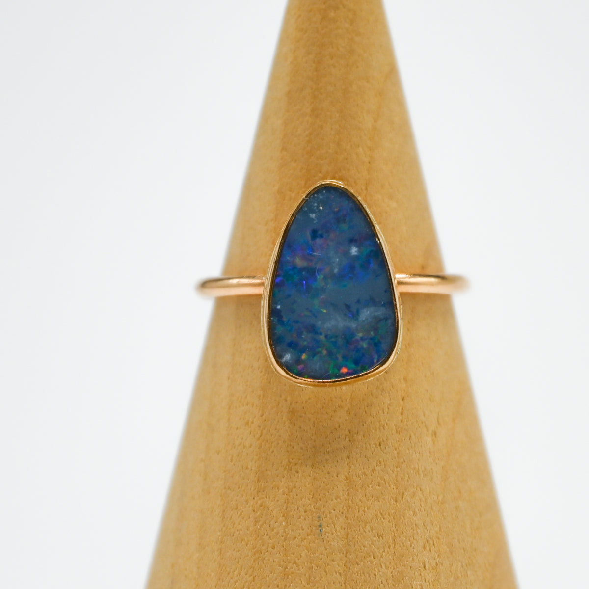 Gold fill Australian opal size 7.25