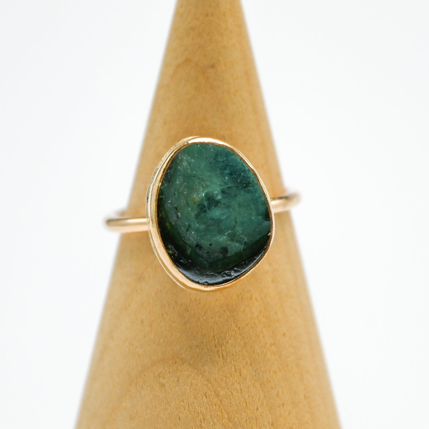 Gold fill tourmaline size 7.25