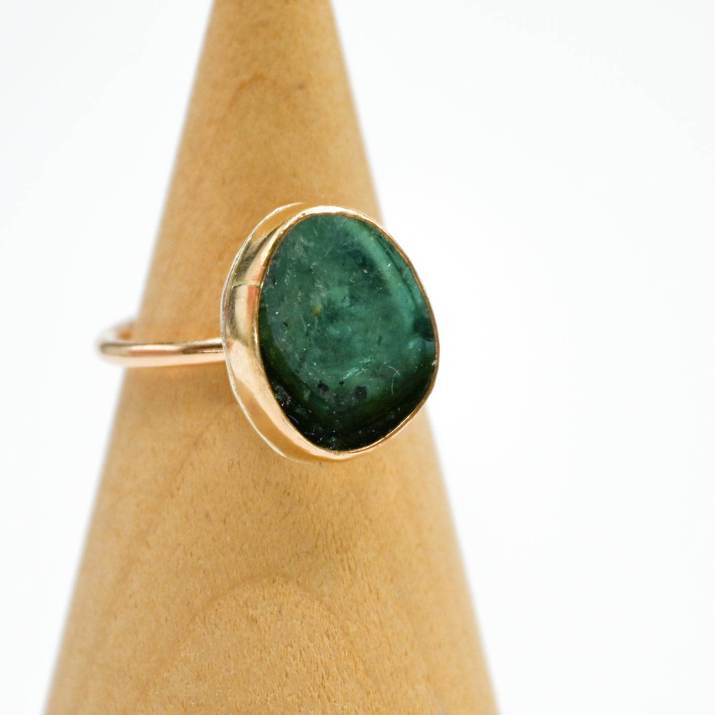 Gold fill tourmaline size 7.25