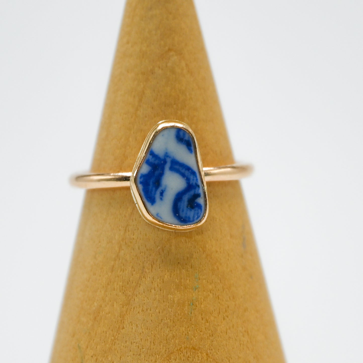 Gold fill sea pottery size 5