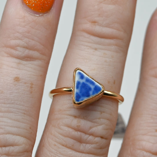 Gold fill sea pottery size 6.75