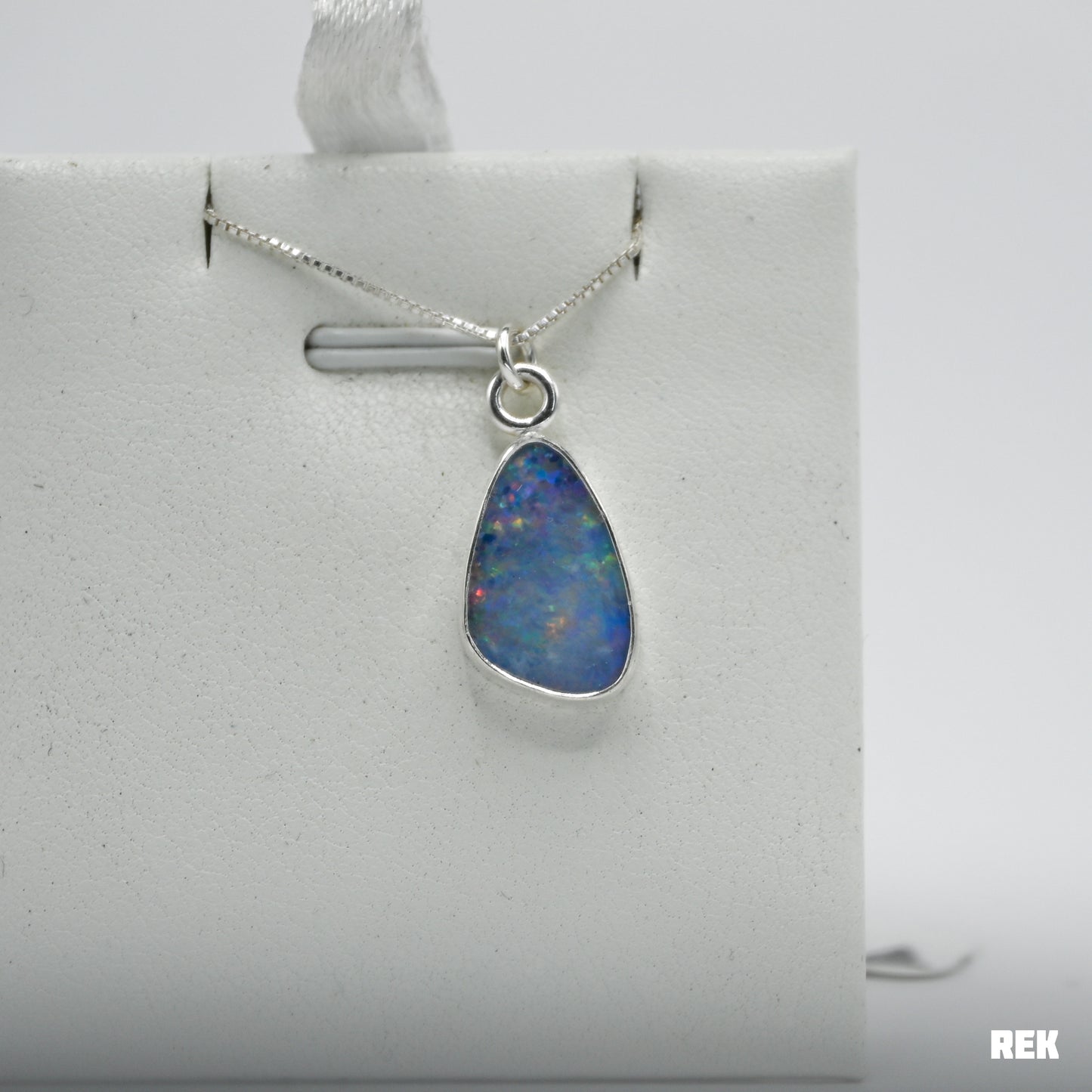 Australian opal necklace