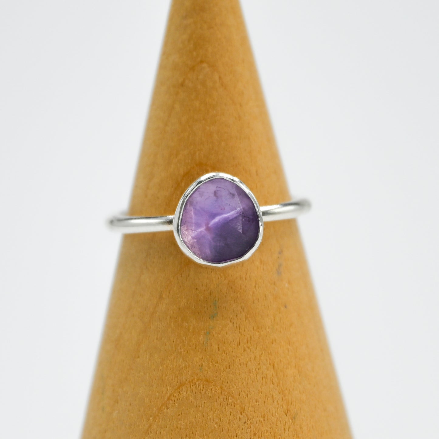 Rose cut amethyst size 5.75