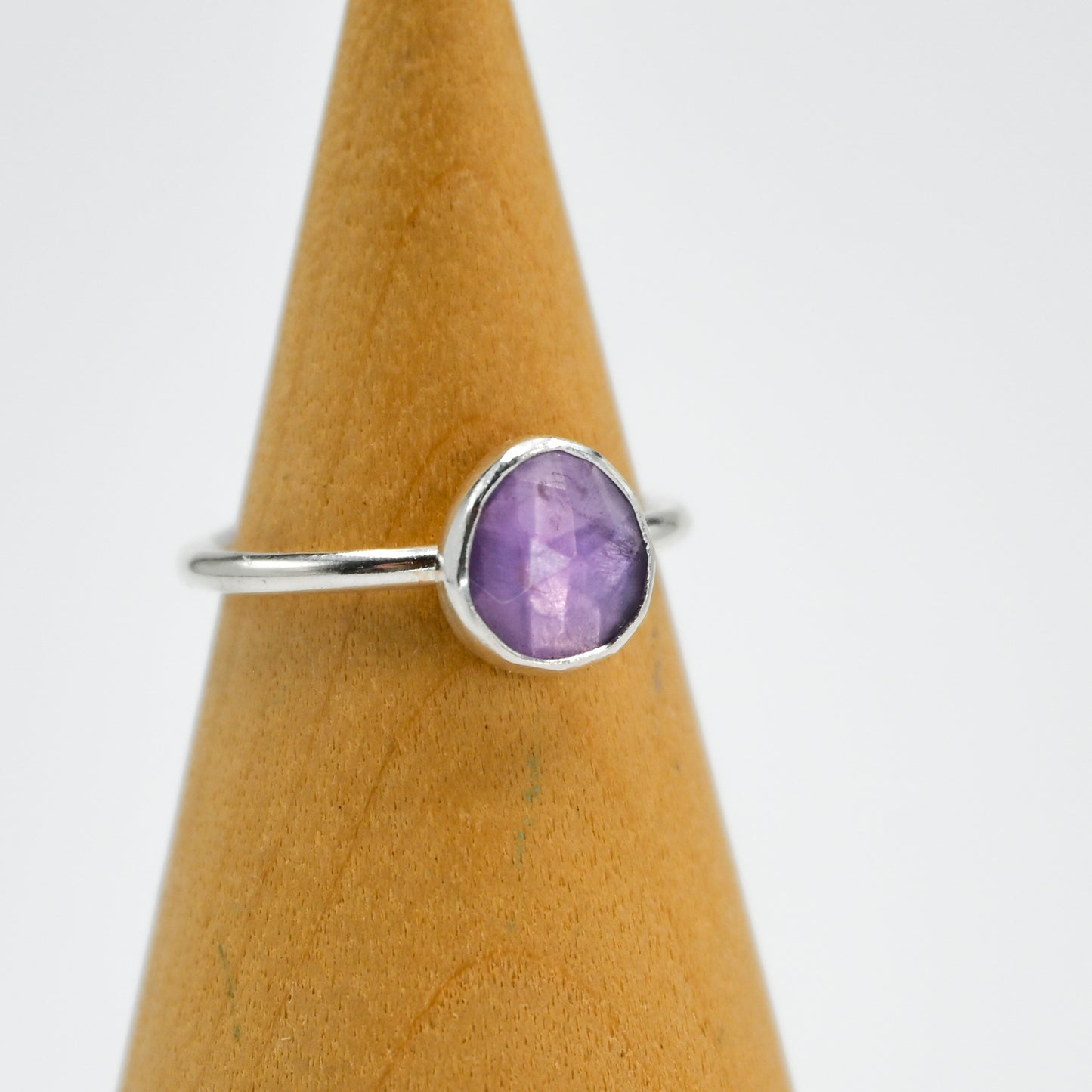 Rose cut amethyst size 5.75