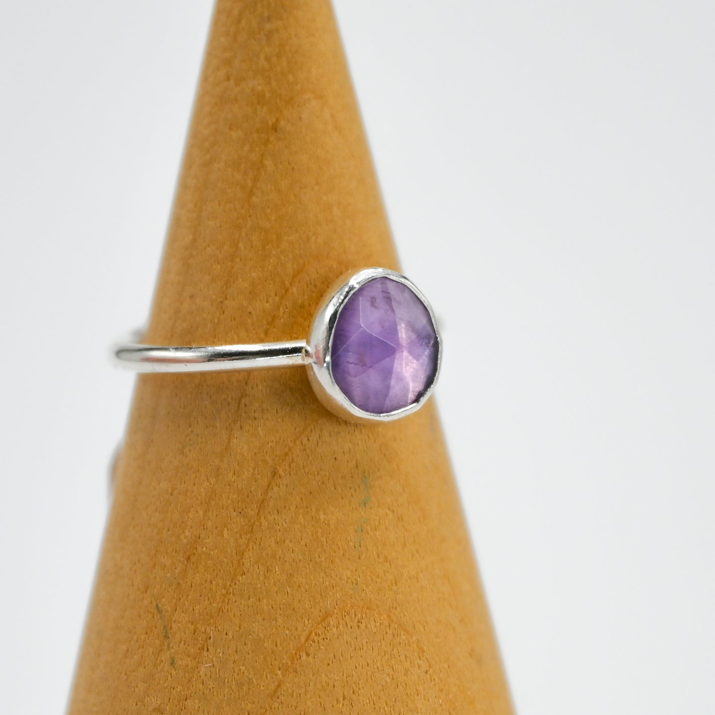 Rose cut amethyst size 5.75