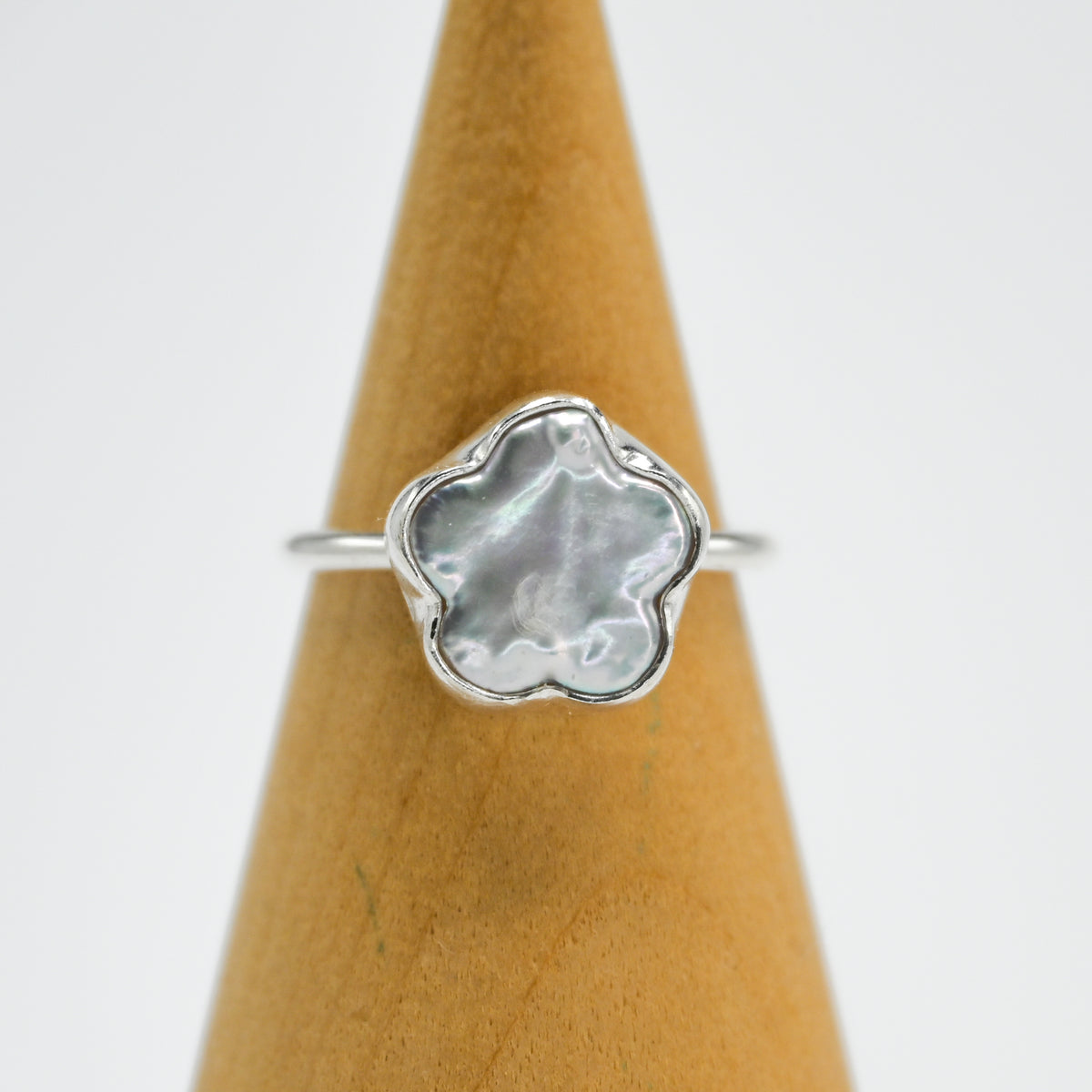 Keshi flower pearl size 7