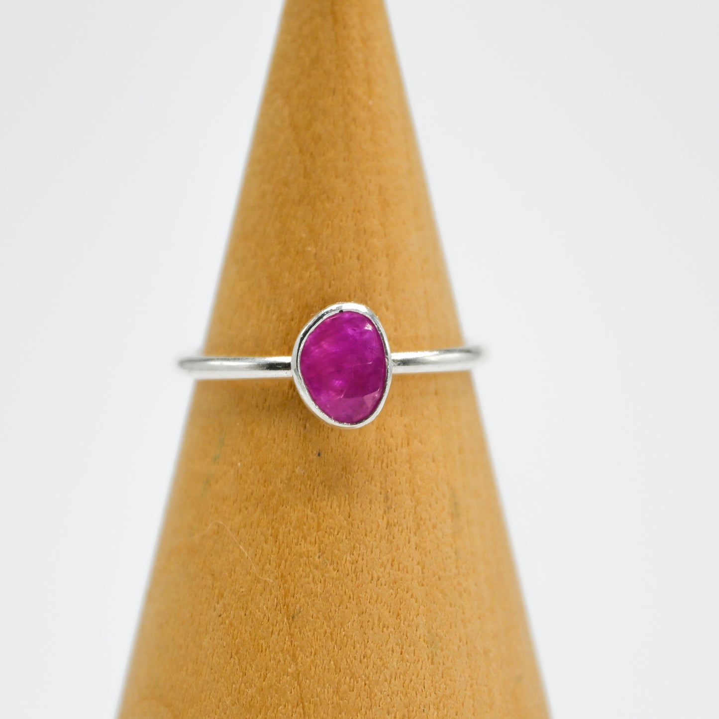 Rose cut ruby size 7.25