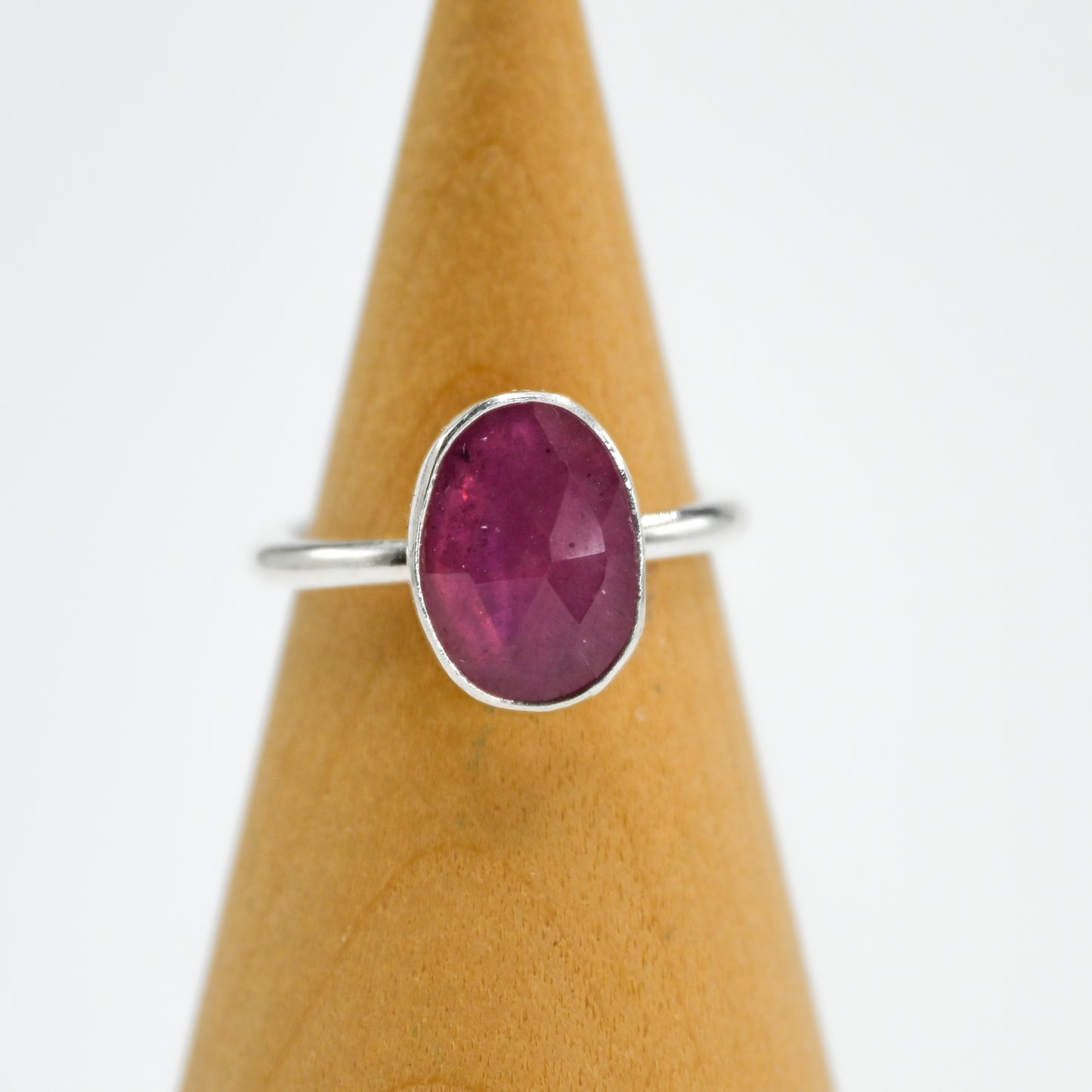 Rose cut ruby size 7.25