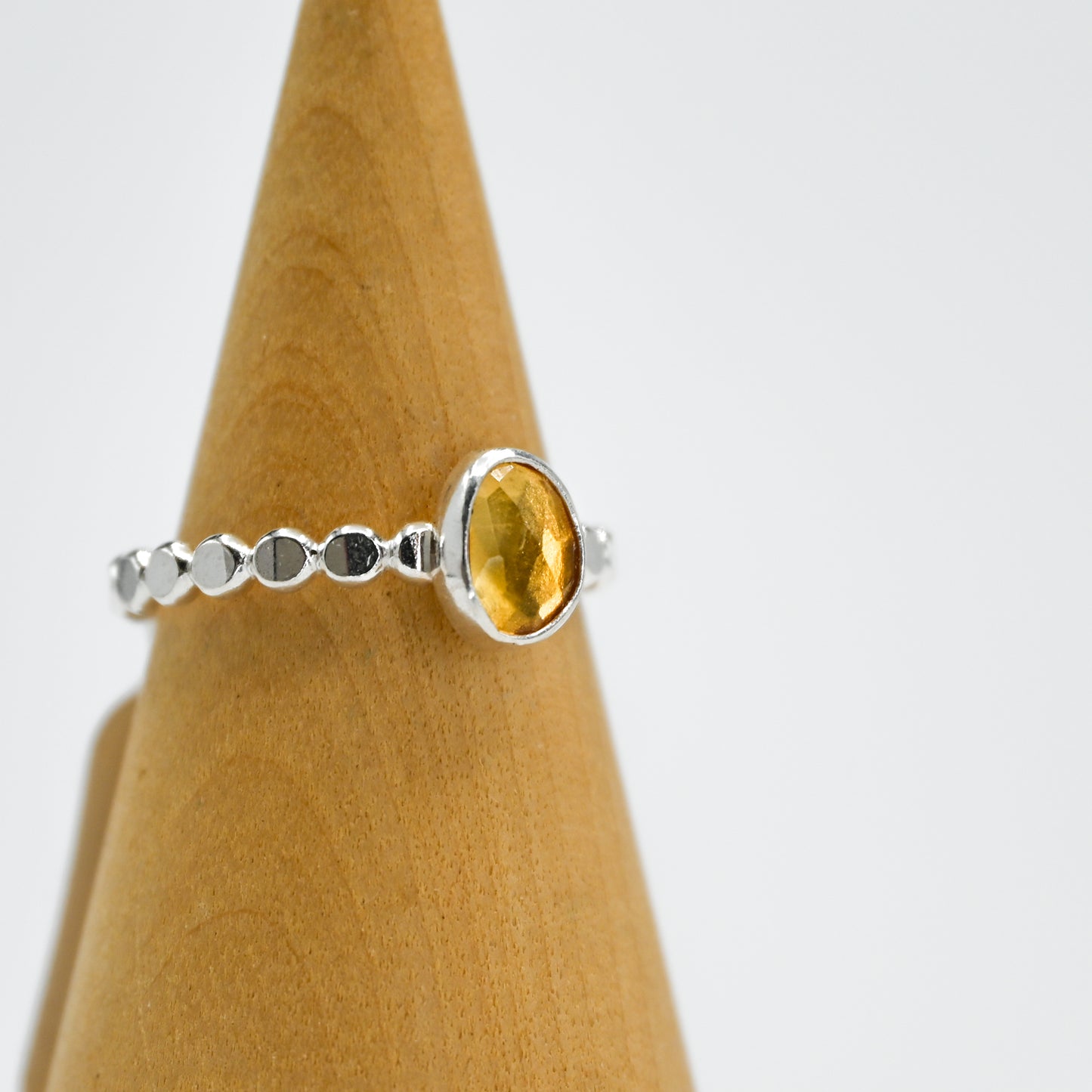 Rose cut citrine size 7.25