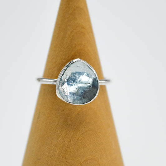 Rose cut aquamarine size 7.25