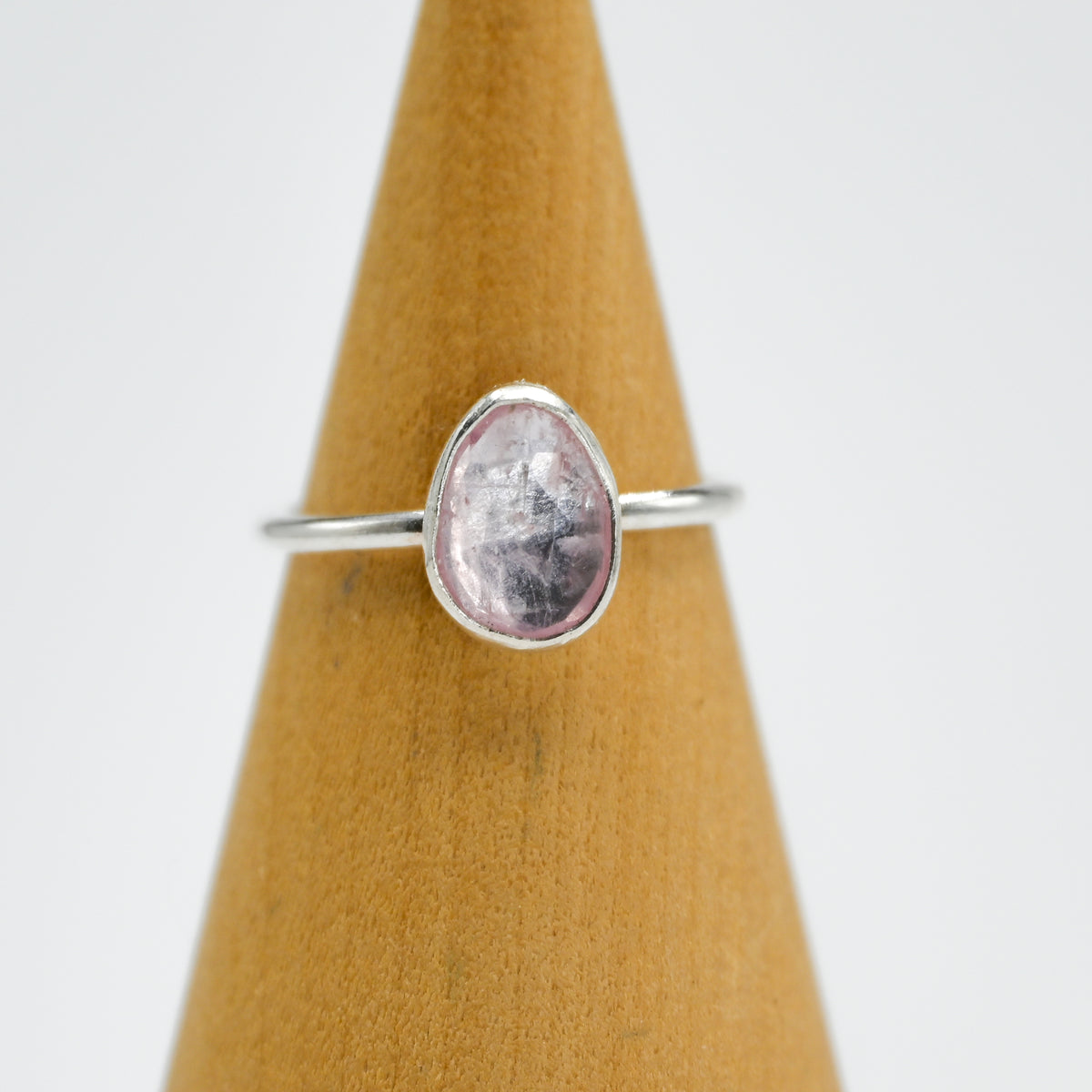 Rose cut morganite size 7.25