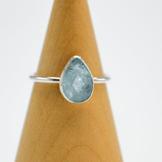 Rose cut aquamarine size 10