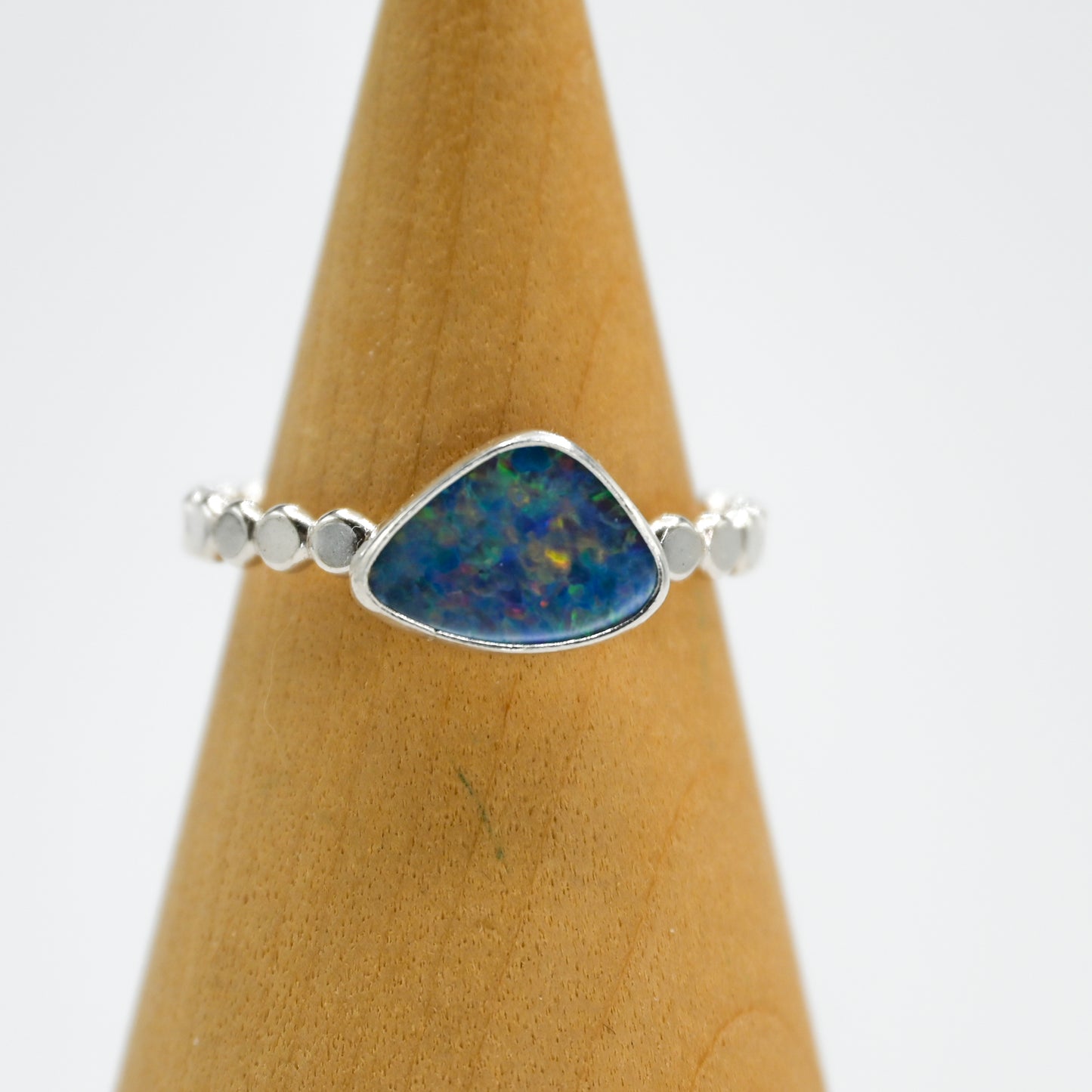 Horizontal Australian opal size 10.25