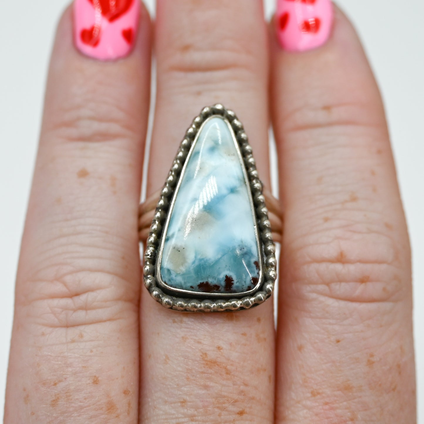 XXL larimar size 7 bead around