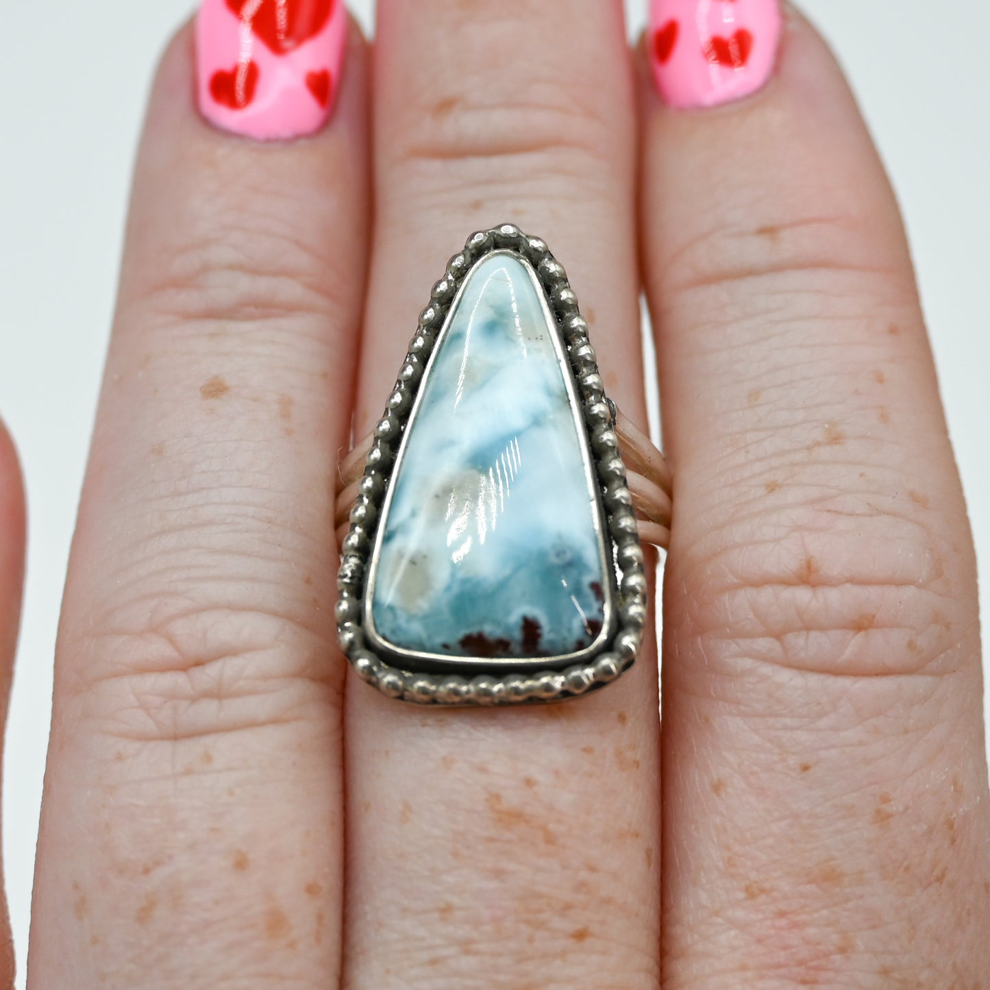 XXL larimar size 7 bead around