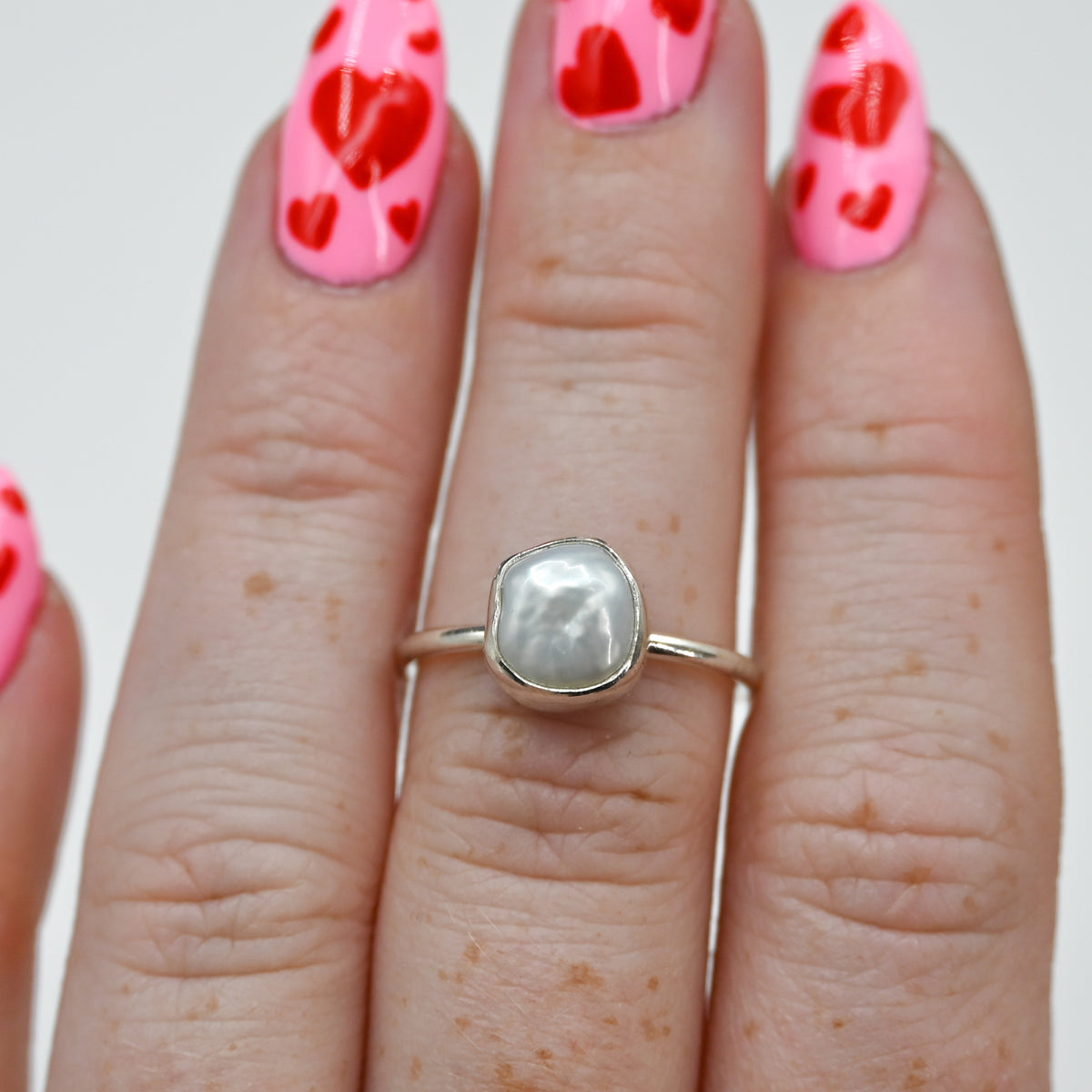 Keshi pearl size 7