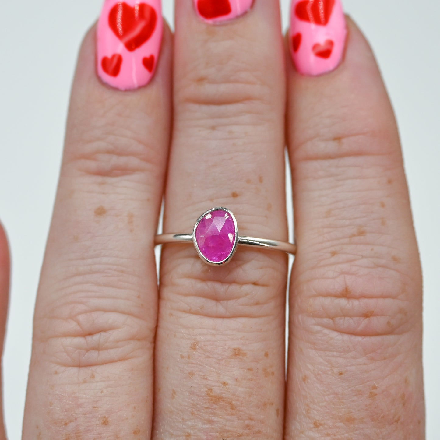 Rose cut ruby size 7.25
