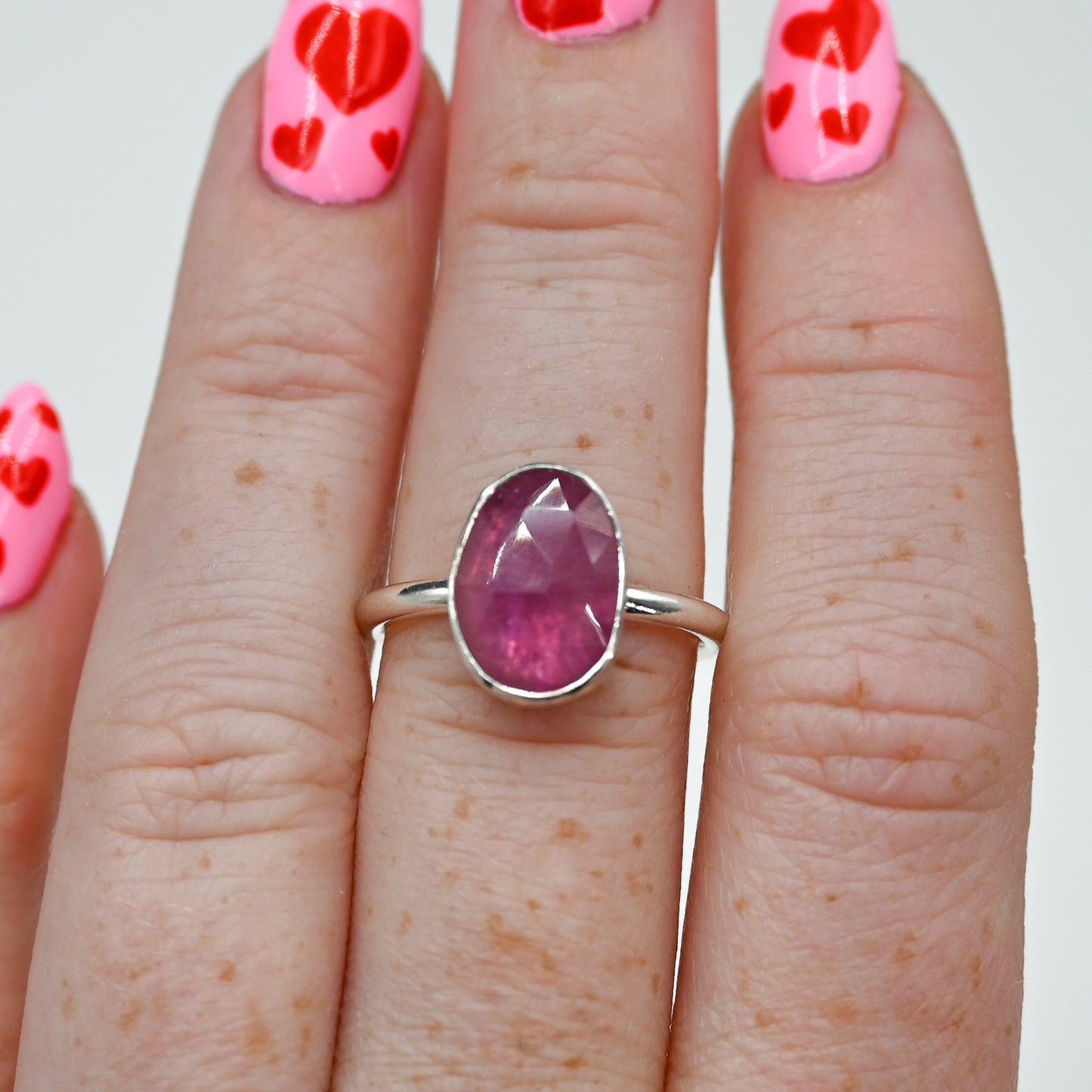Rose cut ruby size 7.25