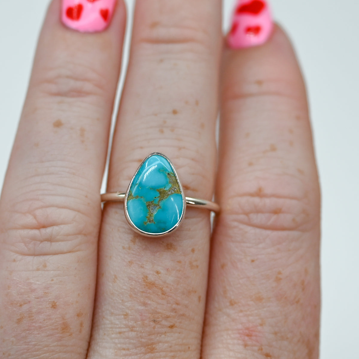 South hill turquoise size 7.5