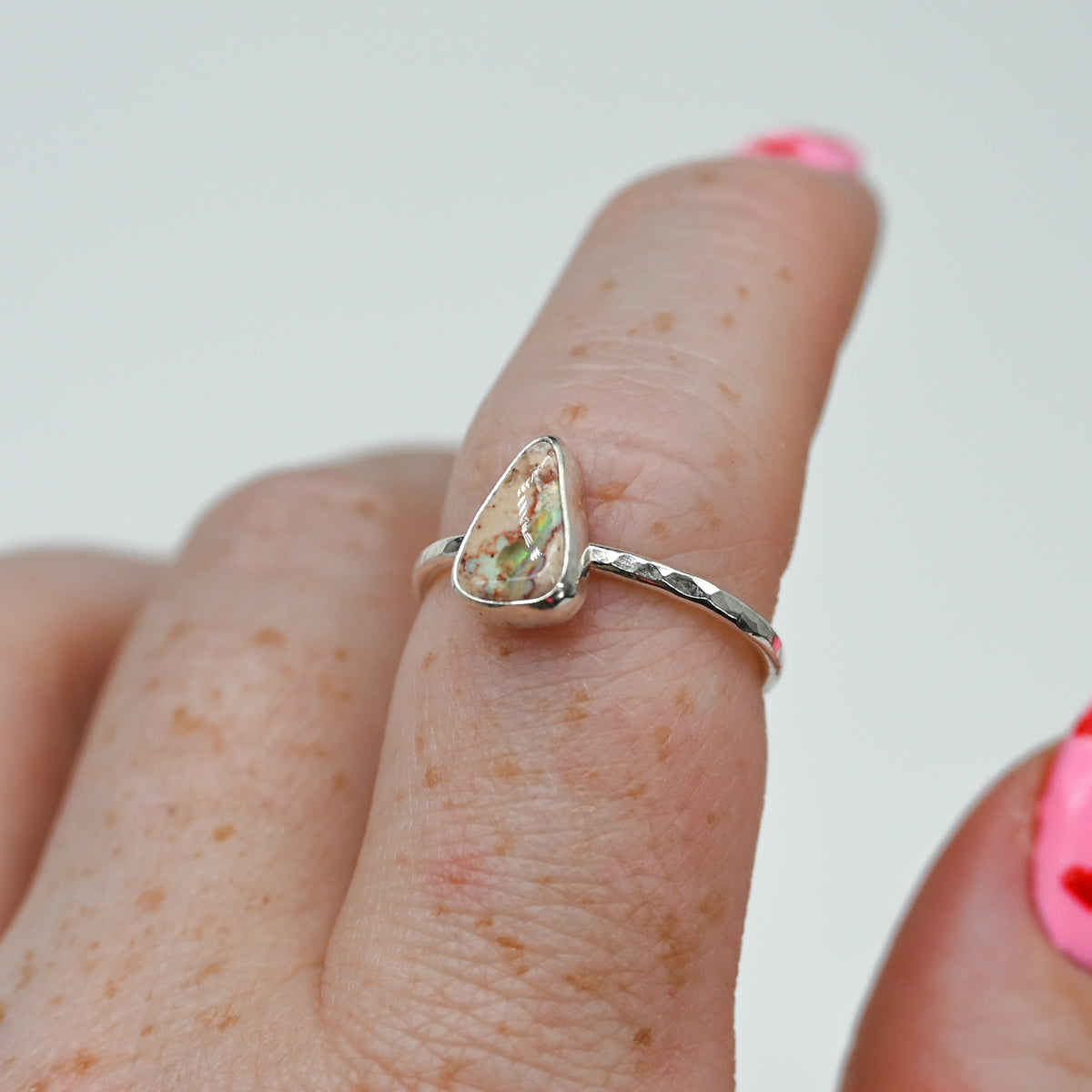 Mexican fire opal size 7.5