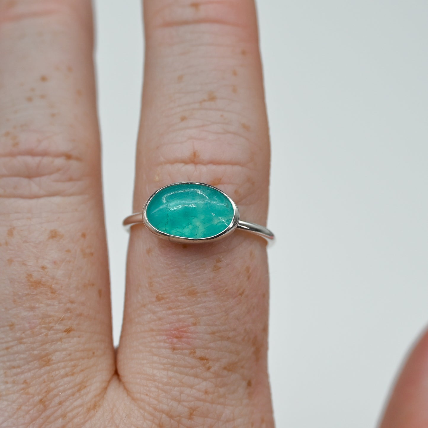Horizontal amazonite size 8