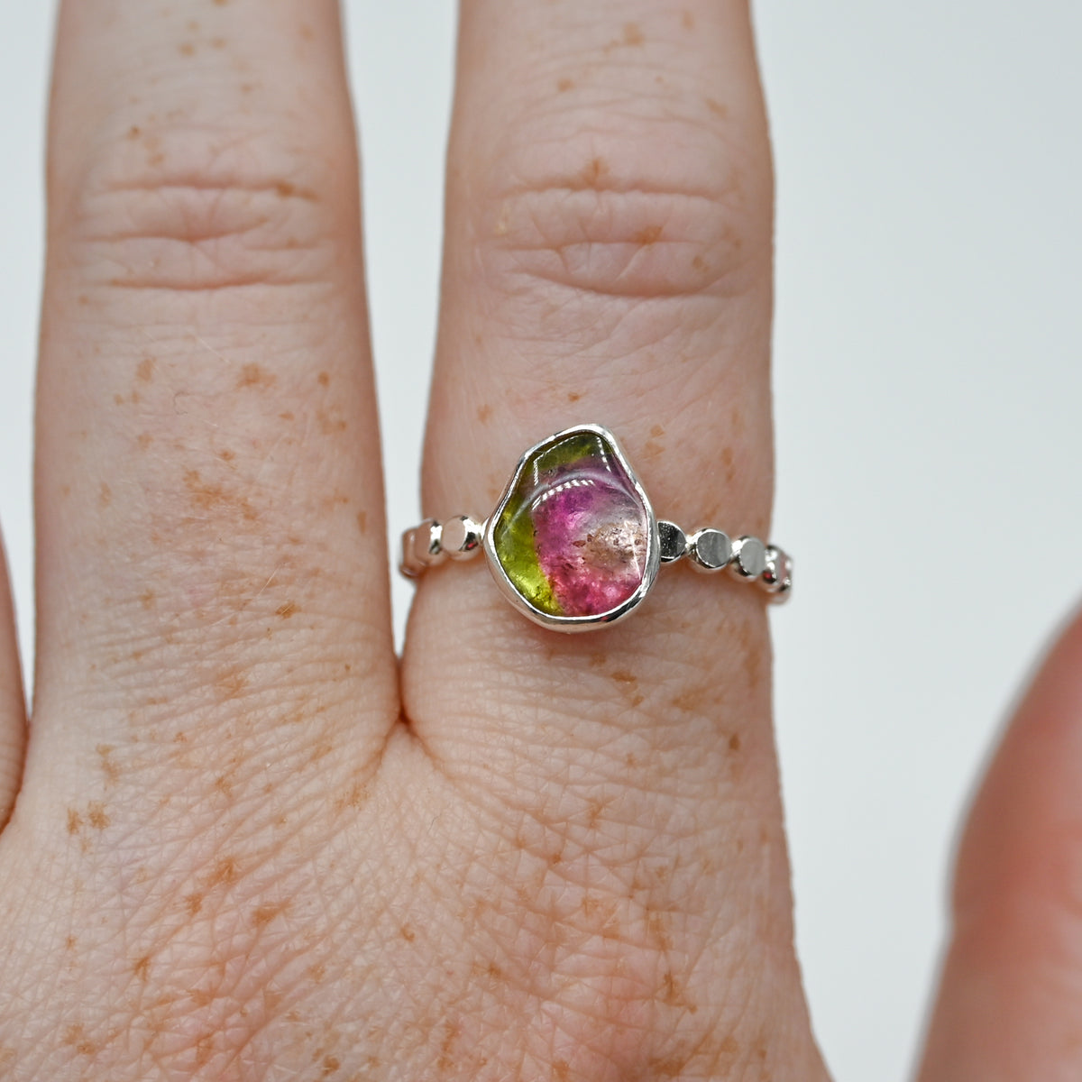 Watermelon tourmaline size 8.5