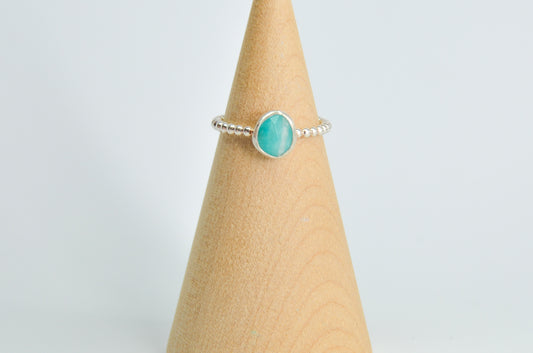 Rose cut Amazonite Size 8