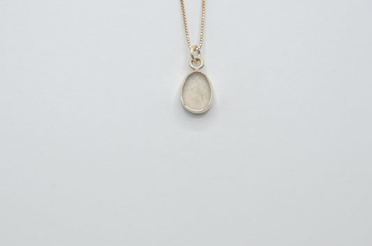 Lavender Sea Glass Necklace